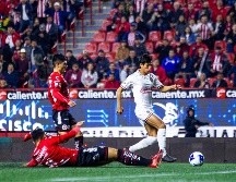 José Juan Macías coronó un rápido desdoble al minuto 3 para marcar la única anotación del encuentro con la que el Rebaño cortó su racha de cinco juegos sin ganar. IMAGO7/X. Hernández