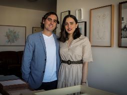 Rodrigo González y Alejandra Munguía se alistan para llevar piezas artísticas a JustMad. EL INFORMADOR/E. Barrera