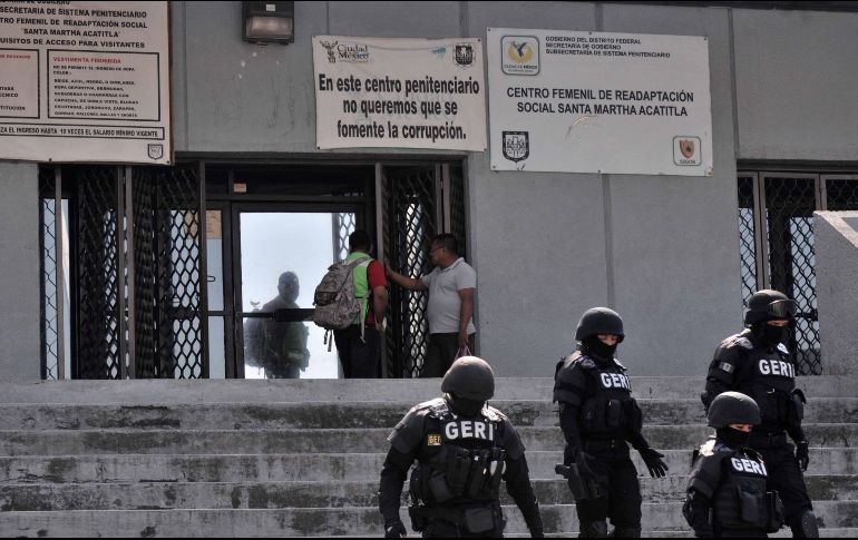 Los imputados deberán permanecer con la medida cautelar de prisión preventiva oficiosa en el Centro Femenil de Reinserción Social Santa Martha Acatitla y Reclusorio Preventivo Varonil Oriente, respectivamente. SUN / H. García