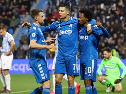 El luso anotó 19 goles en los últimos 15 partidos, en todas las competiciones, y podría batir la marca de Gabriel Batistuta y Fabio Quagliarella en el Derbi de Italia contra el Inter de Milán. AP / F. Rubin