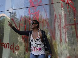 Este viernes, pacientes con VIH, derechohabientes del IMSS, se manifestaron frente a las instalaciones de las oficinas centrales del Instituto. EFE/ ARCHIVO