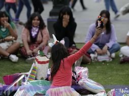 La niña también contó que había pasado su cumpleaños, aunque nunca lo había festejado. EL INFORMADOR / F. Atilano