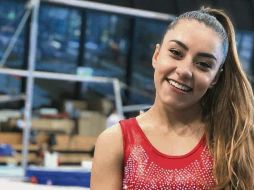 Positivo. La gimnasta jalisciense fue la única competidora de América en esta fecha en Melbourne. INSTAGRAM/@ahtizirisandoval1