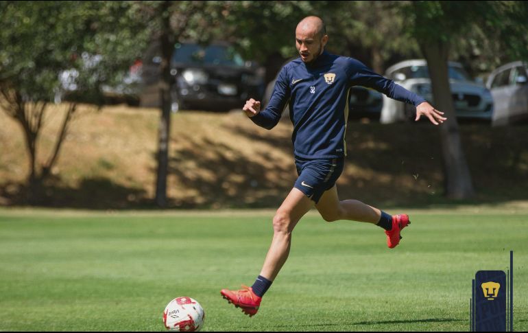 CARLOS GONZÁLEZ. Lleva tres goles con los universitarios capitalinos. TWITTER/@PumasMX