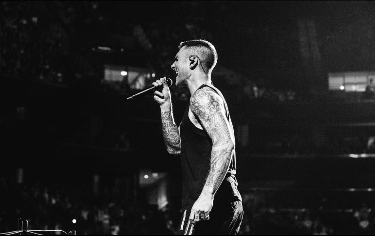 La banda se presentará hoy en el Foro Sol, y de igual manera lo hará mañana. TWITTER/@maroon5