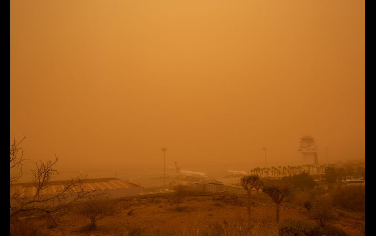 Aviones en el aeropuerto de Tenerife. AFP/D. Martin