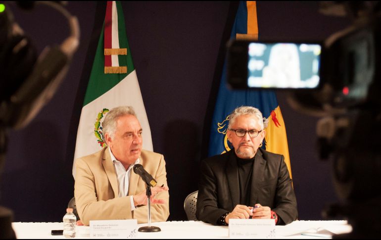 Gerardo Octavio Solís detalla que en ambos lugares se encuentran elementos forenses y de la Fiscalía recabando indicios. ESPECIAL/Fiscalía de Jalisco