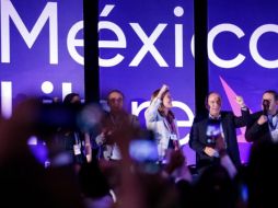 Felipe Calderón participó este domingo como orador central en la Asamblea Nacional Constitutiva. TWITTER/@MexLibre_