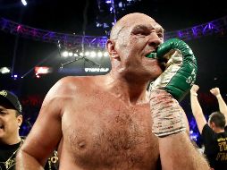 El rey del box. Tyson Fury se convirtió el sábado en el monarca de los Pesados del Consejo Mundial de Boxeo al derrotar a Deontay Wilder. AFP /Ralston