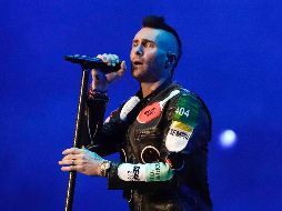 No es la primera vez que Adam lo hace, ya en otros conciertos ha hecho algo similar para recordar al Kobe. SUN / B. Fregoso