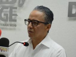 El fiscal estatal Óscar Montes de Oca dijo que la niña contó que la pareja de su papá la había obligado a ingerir el ácido. ESPECIAL/FGE Quintana Roo