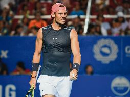 Concentrado. El tenista español ha ganado en dos ocasiones el Abierto Mexicano, sin embargo, no ha tenido la mejor de las suertes en sus últimas tres apariciones. AFP / P. Pardo