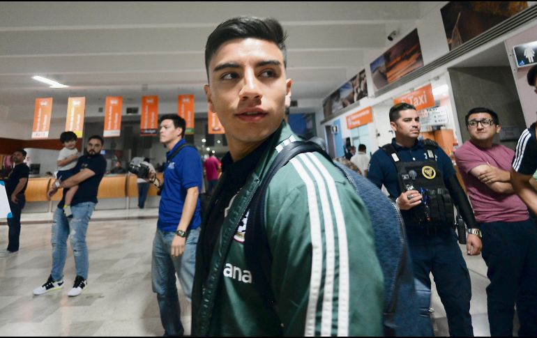 SELECCIONADO NACIONAL. El jugador de 21 años suma 563 minutos con los rojiblancos, y además acude a los llamados del Tri Sub-23. IMAGO7