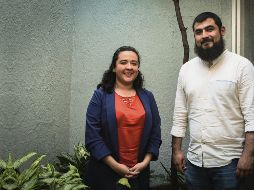 Tania Gálvez y Jaime Johnston. Promueven el Festival Arte y Memoria. EL INFORMADOR • E. Barrera