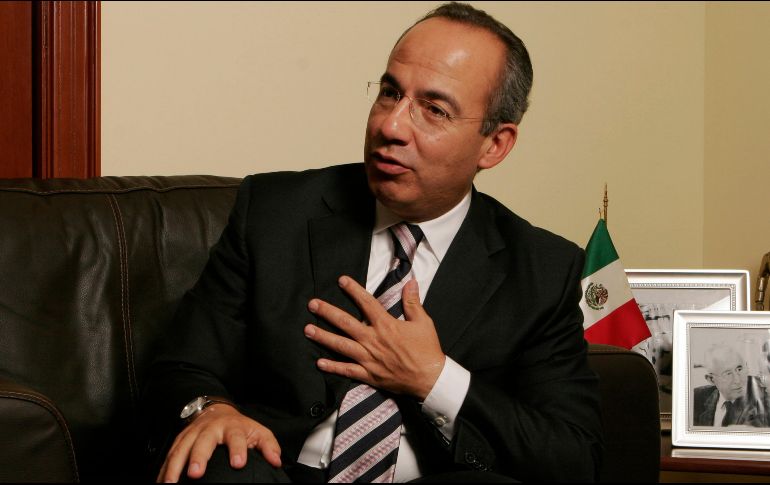 En los últimos días el ex presidente Calderón ha tuiteado sobre su asamblea constitutiva de la organización en vías de convertirse en partido político. SUN / ARCHIVO