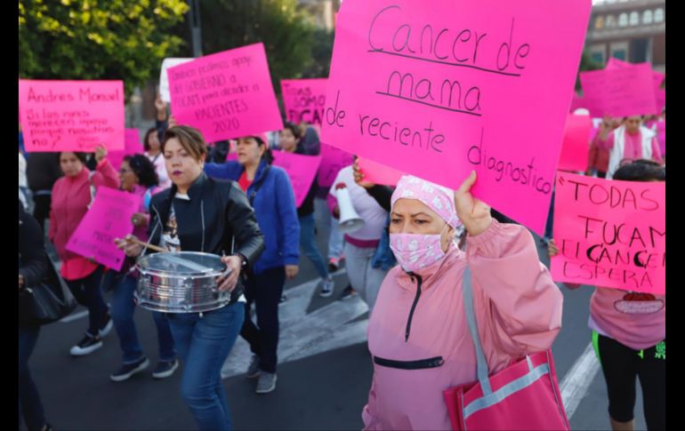 Pacientes pidieron que no se quite el subsidio a la Fundación de Cáncer de Mama (Fucam). SUN/B. Fregoso