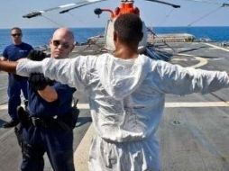 En 2017, USCG detuvo al menos a 700 personas que transportaban droga en altamar. USGS
