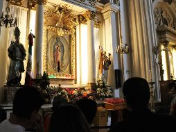 Al no recibir los favores celestiales que solicitaba, un sujeto arremete contra imagen de la Virgen de Guadalupe en Guadalajara. EL INFORMADOR/A. Navarro