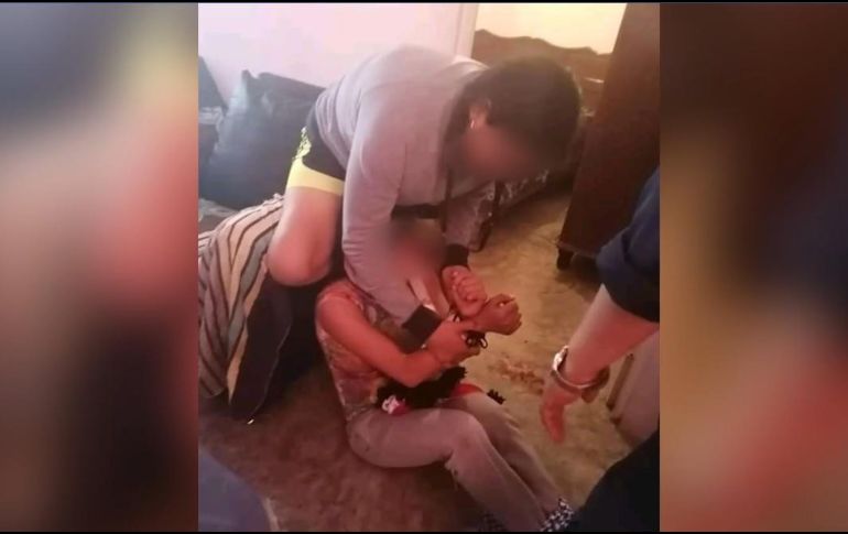 La joven presentaba hematomas, golpes, escoriaciones y crisis nerviosa. ESPECIAL