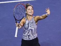 Histórica. Zarazúa se impuso ante la mejor sembrada del torneo y avanzó a la segunda ronda de la modalidad de singles en Acapulco. IMAGO7