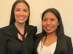 Yalitza y Alexandria comparten la defensa de los derechos de trabajadores del hogar. INSTAGRAM / yalitzaapariciomtz