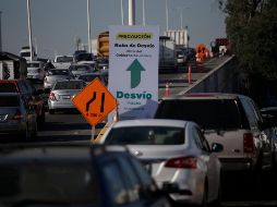 Obras del Peribús complican la circulación por tramos del Periférico. EL INFORMADOR/ARCHIVO