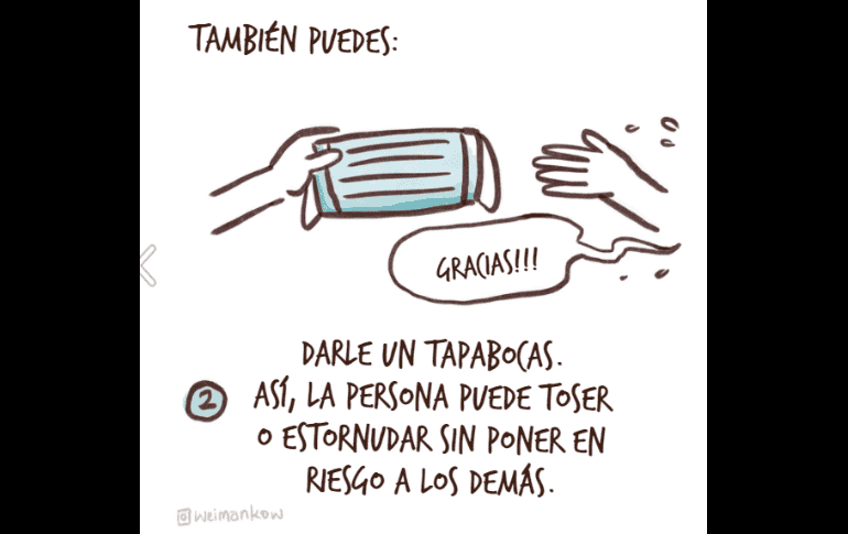 Crean cómic para difundir recomendaciones contra el coronavirus