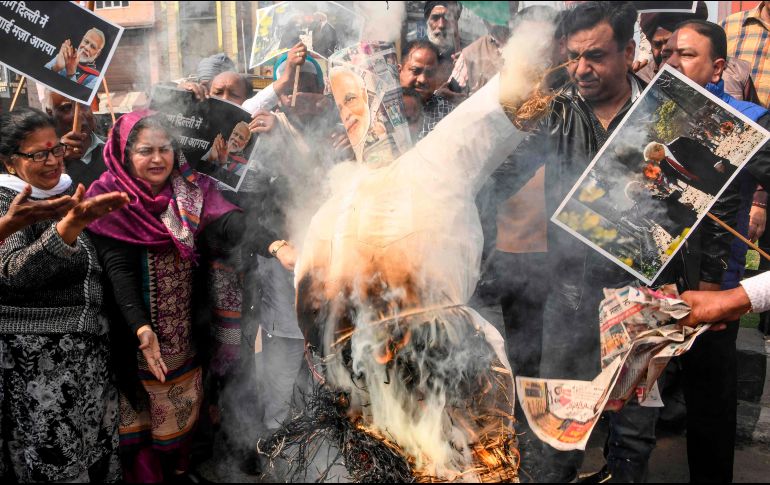 Los enfrentamientos tmabién han dejado más de 200 heridos. AFP/N. Nanu