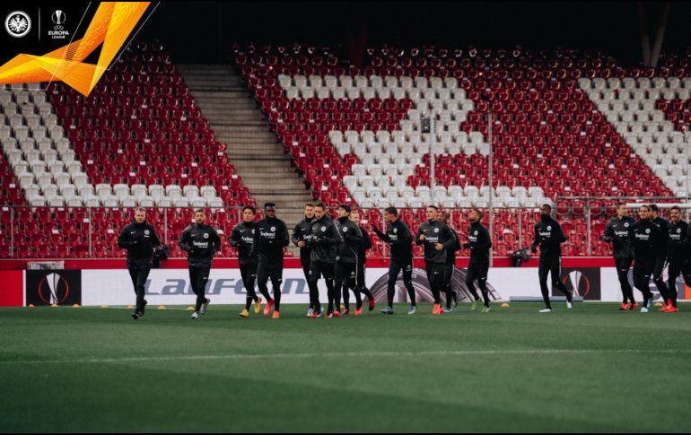 El partido se jugará mañana. En la ida, el equipo alemán se impuso en Frankfurt por 4-1. TWITTER / @eintracht_us