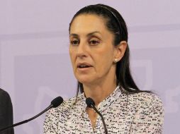 Claudia Sheinbaum considera que ya no habrá impunidad en la capital del país. NTX / ARCHIVO