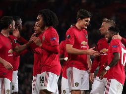 Manchester United consumó su pase a octavos de final en la UEFA Europa League. AP / D. Thompson