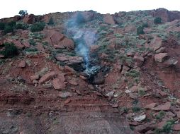 El helicóptero realizaba un vuelo entre las bases de combate y mantenimiento de los municipios de Melgar y Madrid poco antes de accidentarse. AP/ARCHIVO