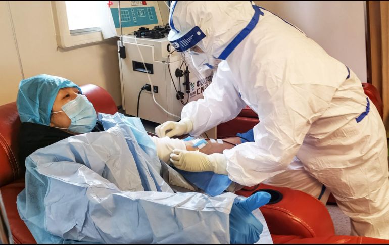 Los coronavirus son una gran familia de virus que pueden causar enfermedades humanas que van desde el resfriado común hasta el síndrome respiratorio agudo severo. AFP / STR