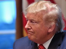 Trump consideraba usar parte del presupuesto del Pentágono para la construcción de un muro en la frontera con México. AFP / N. Kamm