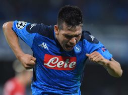 El timonel admitió: ''Me duele ver a Lozano en las gradas, pero tengo que tomar decisiones, entonces todos tendrán que estar preparados''. TWITTER / @sscnapoliES