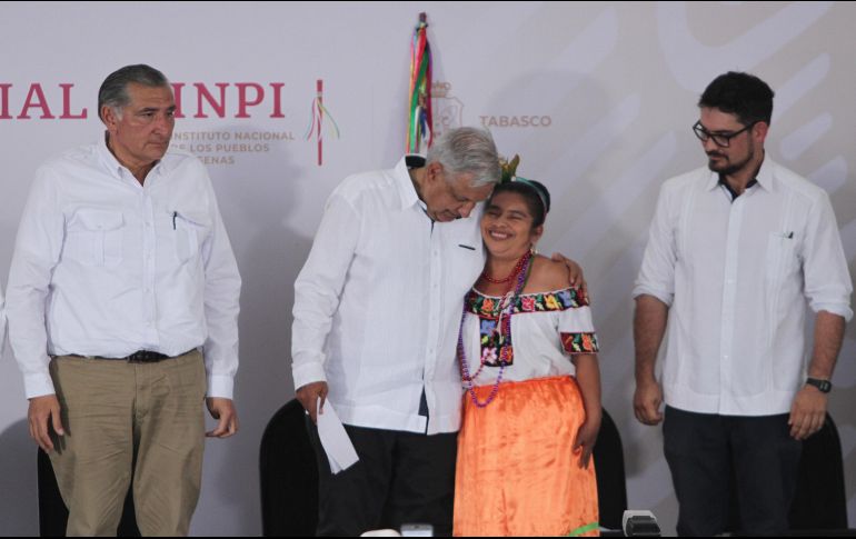 En su discurso, López Obrador recordó que el avión se encuentra en California, Estados Unidos, donde se trató de vender por más de un año. NTX/M. González