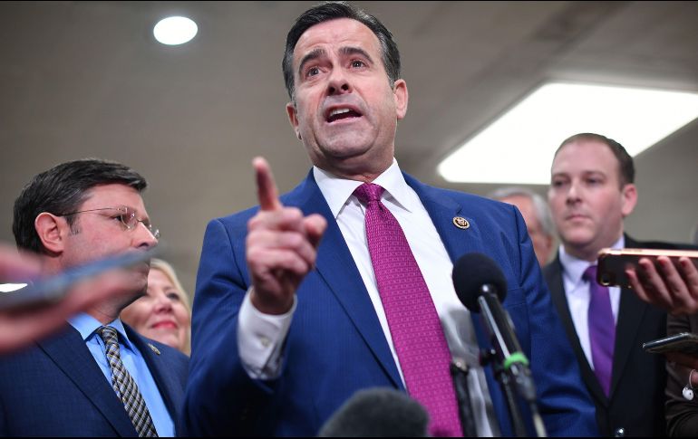 John Ratcliffe, exdirector de Inteligencia Nacional. AFP/ ARCHIVO.