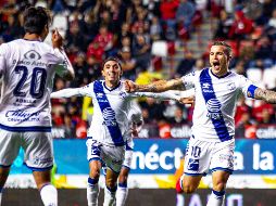 Christian Tabó celebra el gol de la victoria. IMAGO7/X. Hernández