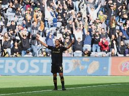 GOLEADOR. EL LAFC tiene garantía de gol con Carlos Vela en el ataque. AFP