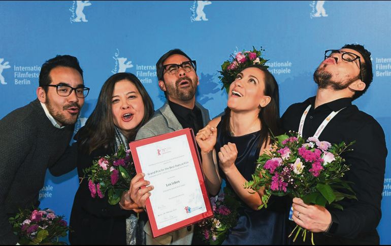 Talento. El equipo que está detrás de la cinta mexicana “Los Lobos”. CORTESÍA