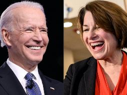 Klobuchar se convertirá en la tercera precandidata en renunciar después de la gran victoria de Biden en las primarias de Carolina del Sur. AFP/ESPECIAL
