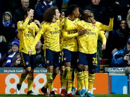 Arsenal no tuvo mayores dificultades en la quinta ronda de la FA Cup . AFP / A. Dennis