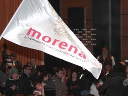 Este mes, Morena contó con un depósito de 344.4 millones de pesos debido al reembolso de los recursos. NTX/ARCHIVO