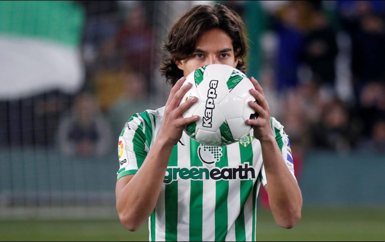 La aparición de Lainez podría ser una buena noticia para la Selección Sub-23 que dentro de 20 días iniciará el torneo preolímpico hacia Tokio 2020. EFE / ARCHIVO
