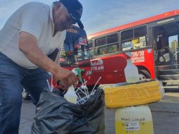 Evitarán que conductores que presenten síntomas de alguna enfermedad respiratoria manejen. Además, en la medida que sea posible, entregarán cubrebocas, pues también hay desabasto en el Estado. EL INFORMADOR / Y. Mora