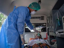 Nbelyax puede entrar al organismo portador y destruir el material genético del virus. EFE/O. Bustan