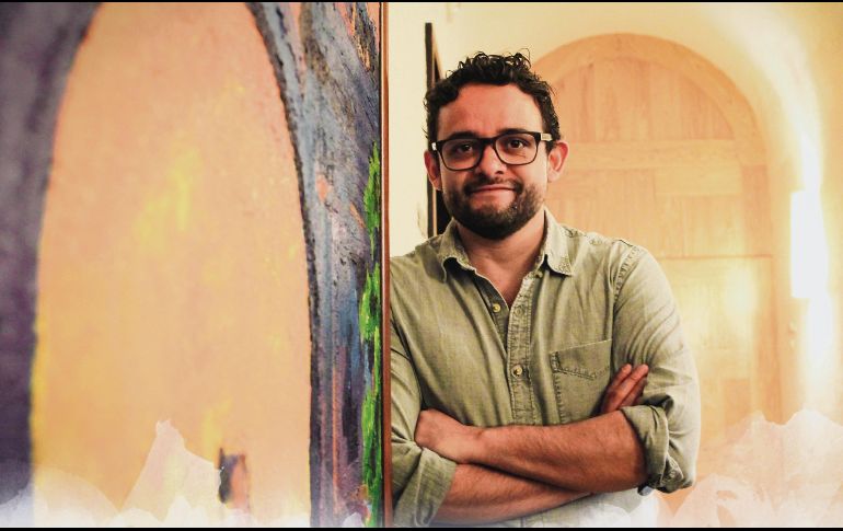 Director. Noé Santillán-López se alista para presentar su más reciente producción fílmica. EL INFORMADOR/E. Barrera