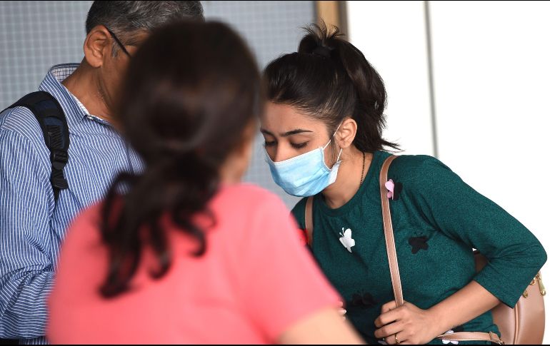 Los dos casos sospechosos son de mujeres de 35 y 27 años, con antecedentes de viaje a Italia, pero sin relación entre ellas. AFP / S. Panthaky