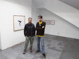 Al frente. Ricardo Guzmán, director del proyecto (a la izquierda) y Rodrigo Almanza, en difusión y estrategias de mercado. CORTESÍA