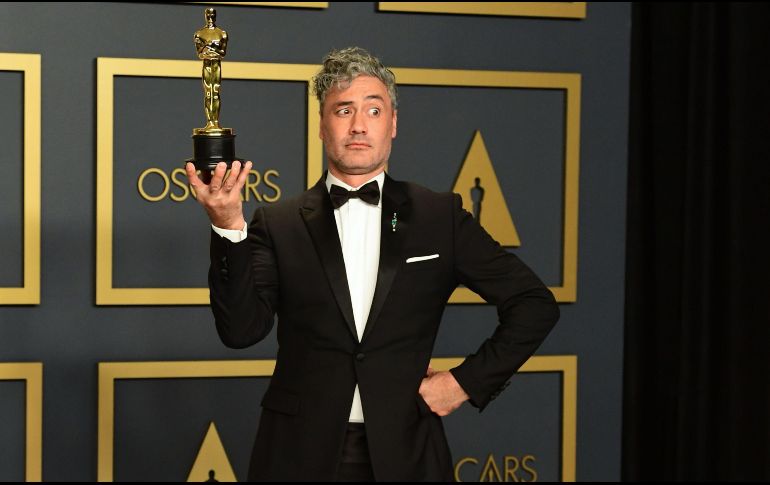 Taika Waititi ganó el Premio Oscar en la edición 2020 en la categoría a Mejor Guion Adaptado por “Jojo Rabbit”. AFP / ARCHIVO